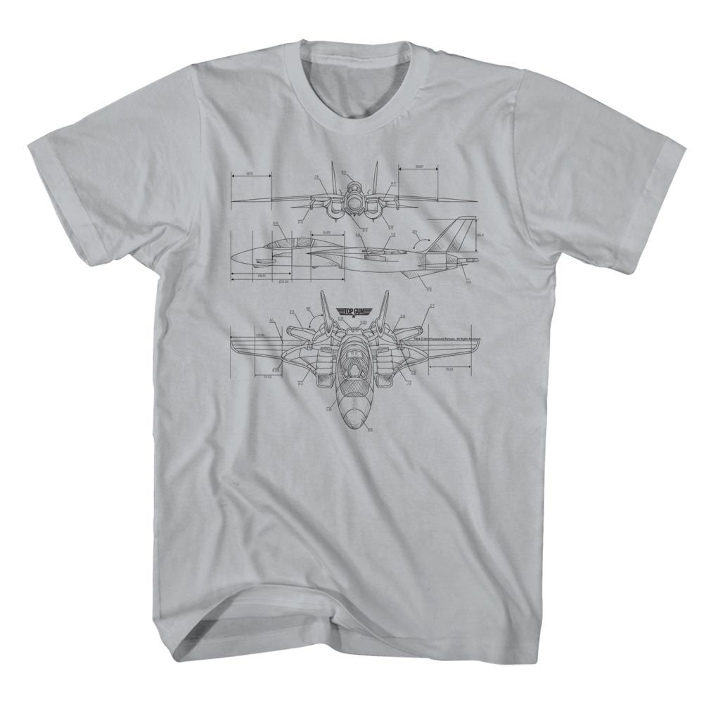 Top Gun - Technicolor - Short Sleeve - Heather - Adult - T-Shirt