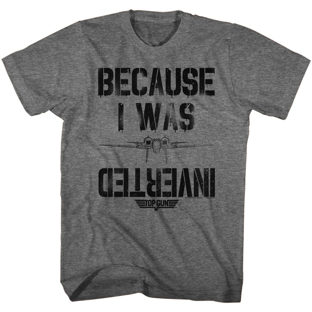Top Gun - Inverted - Short Sleeve - Heather - Adult - T-Shirt