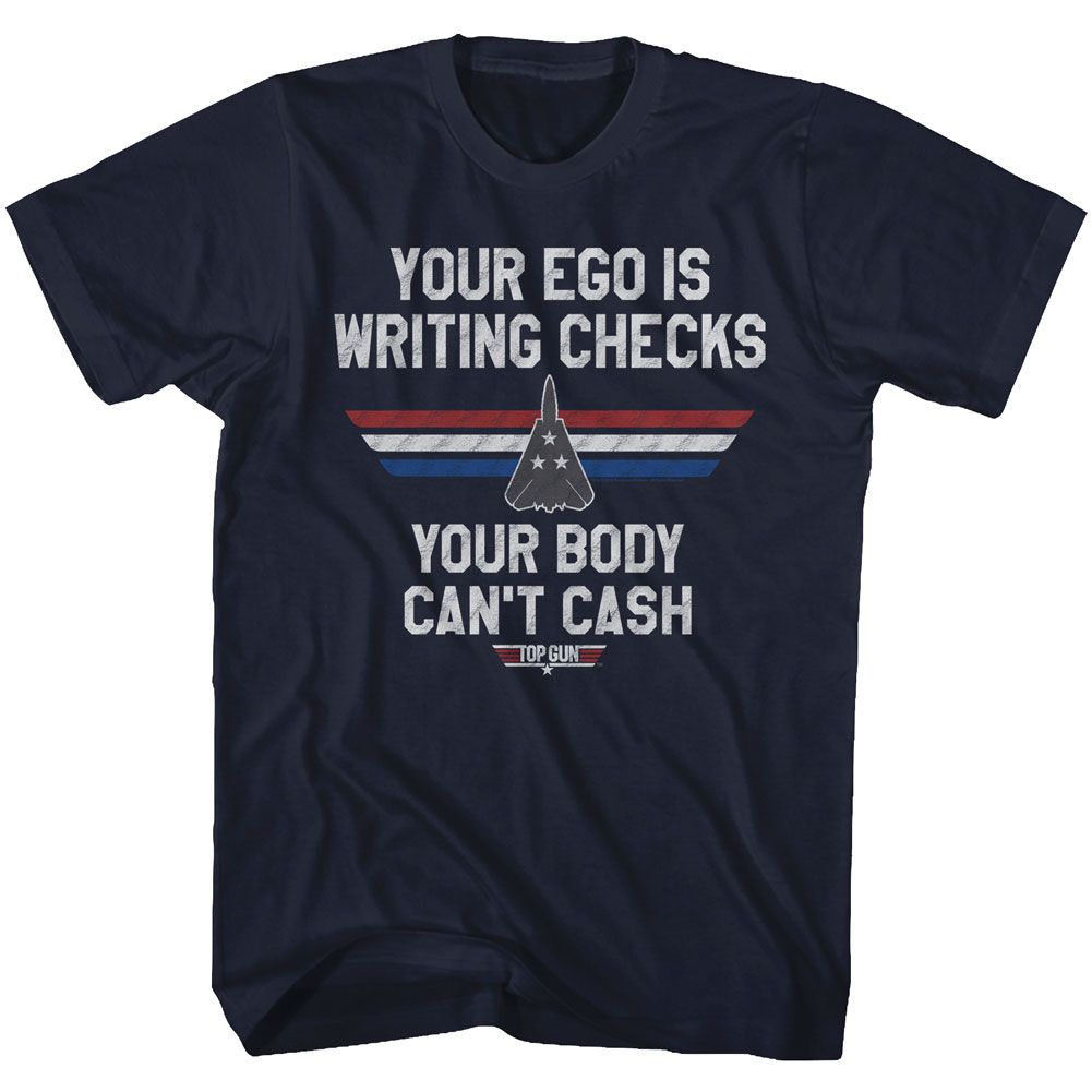 Top Gun - Ego Check - Short Sleeve - Adult - T-Shirt