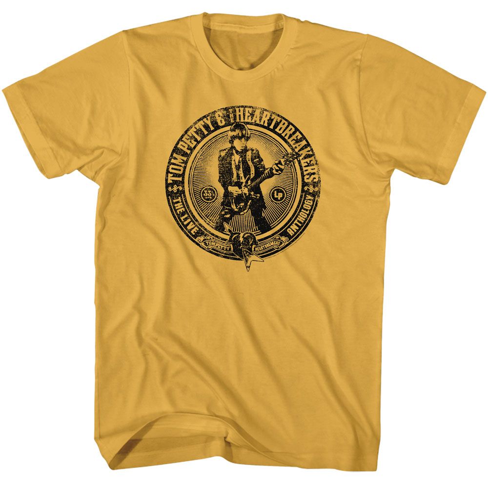 Tom Petty - Circle - Licensed Adult Short Sleeve T-Shirt