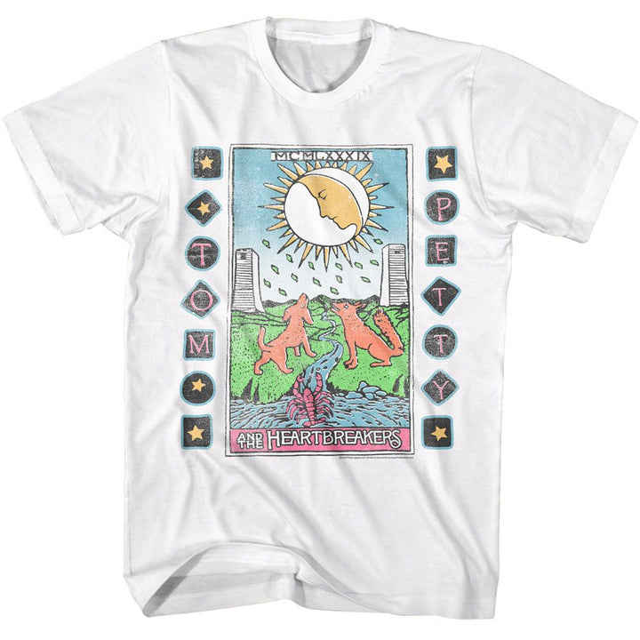 Tom Petty - Tarot Card - Licensed Adult Short Sleeve T-Shirt