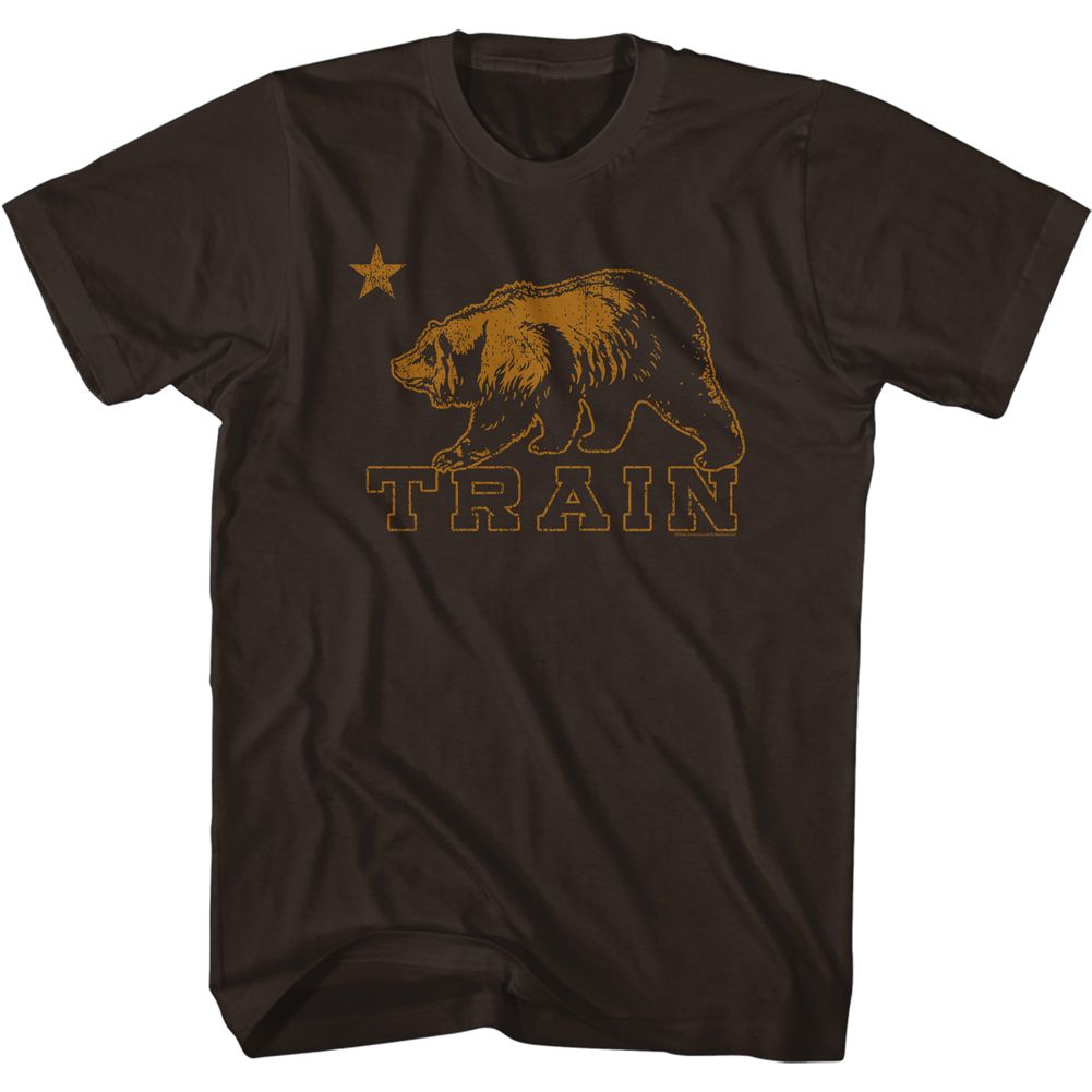 Train - Bear - Short Sleeve - Adult - T-Shirt