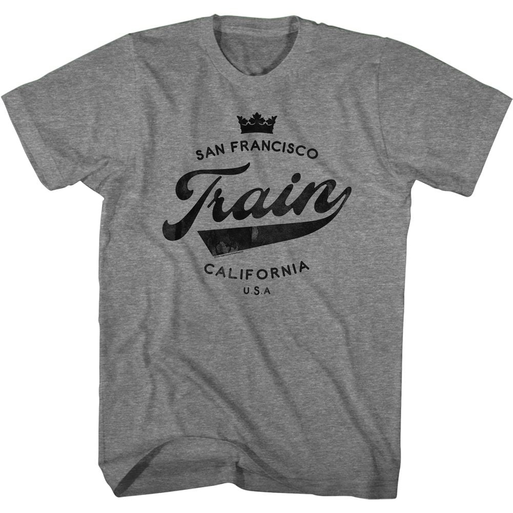 Train - Crown - Short Sleeve - Heather - Adult - T-Shirt