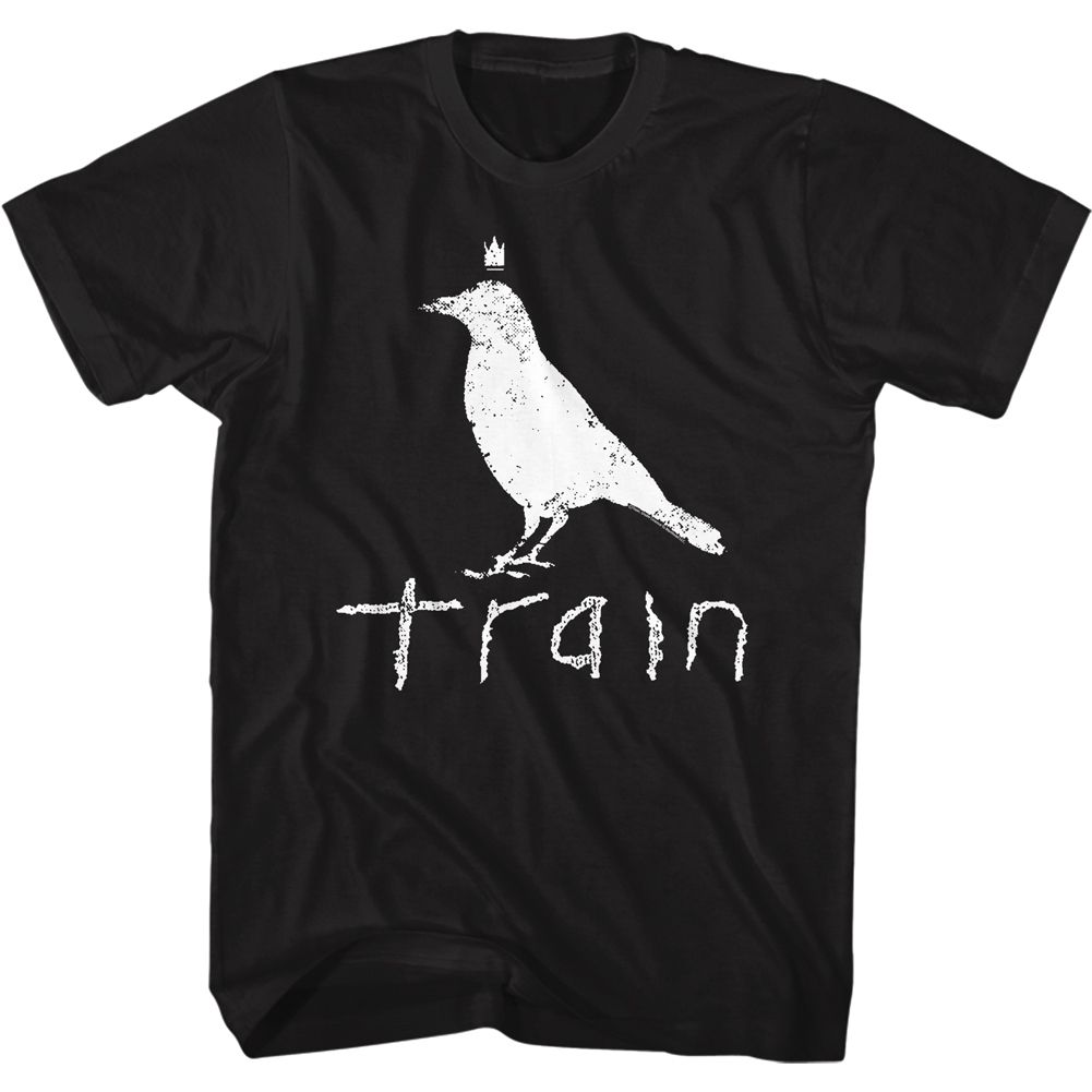 Train - White Crow Logo - Short Sleeve - Adult - T-Shirt
