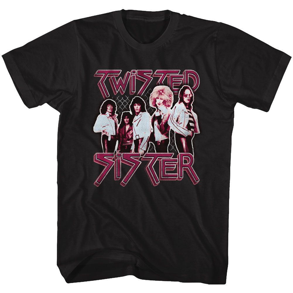 Twisted Sister - Pretty In Pink - Short Sleeve - Adult - T-Shirt