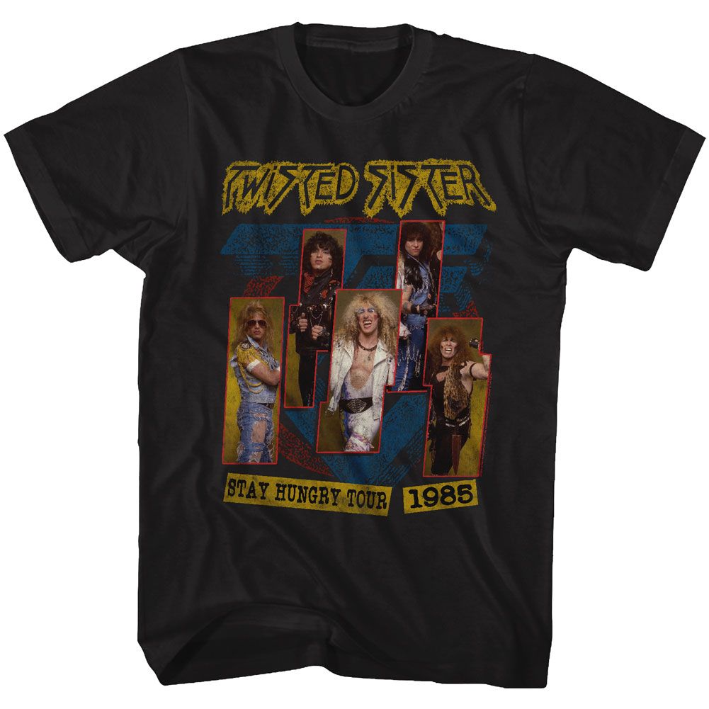 Twisted Sister - Stay Hungry Tour - Short Sleeve - Adult - T-Shirt