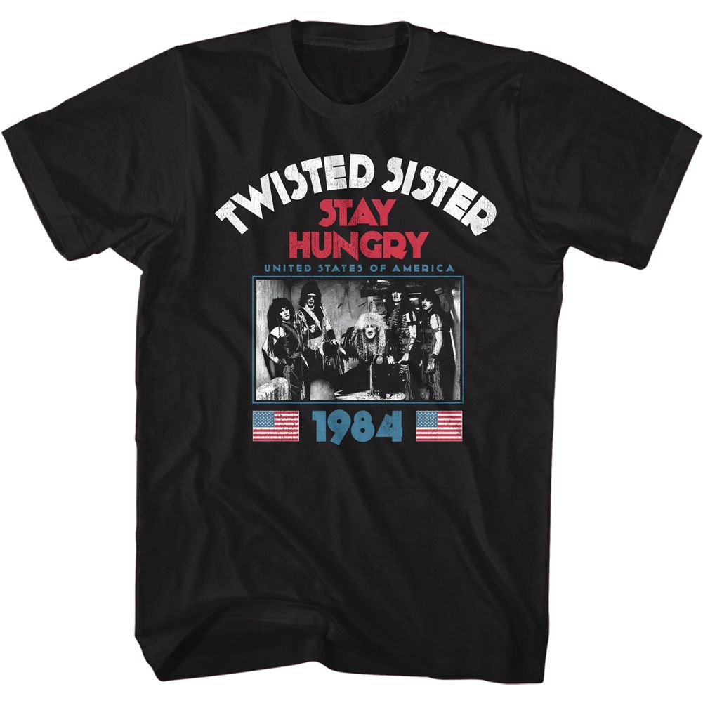 Twisted Sister - Stay Hungry 4 - Short Sleeve - Adult - T-Shirt