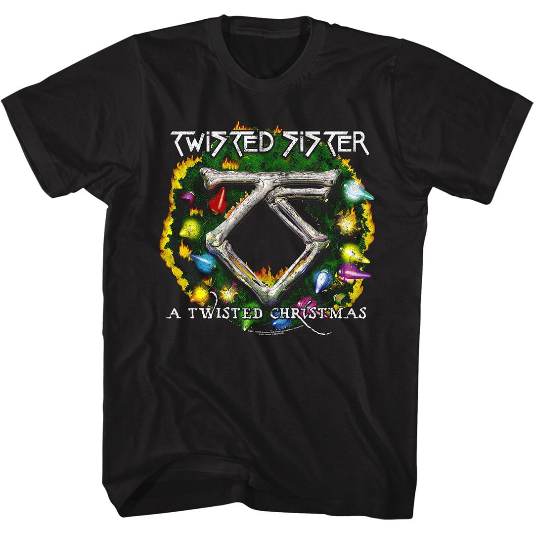 Twisted Sister - Christmas - Short Sleeve - Adult - T-Shirt