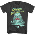 Universal Monsters Creature Smoke Solid Adult Short Sleeve T-Shirt
