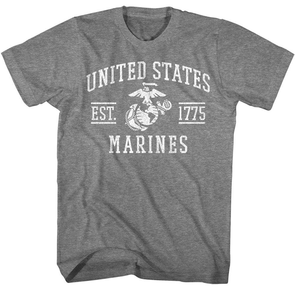 Marines - US Marines Est 1775 - Short Sleeve - Adult - T-Shirt