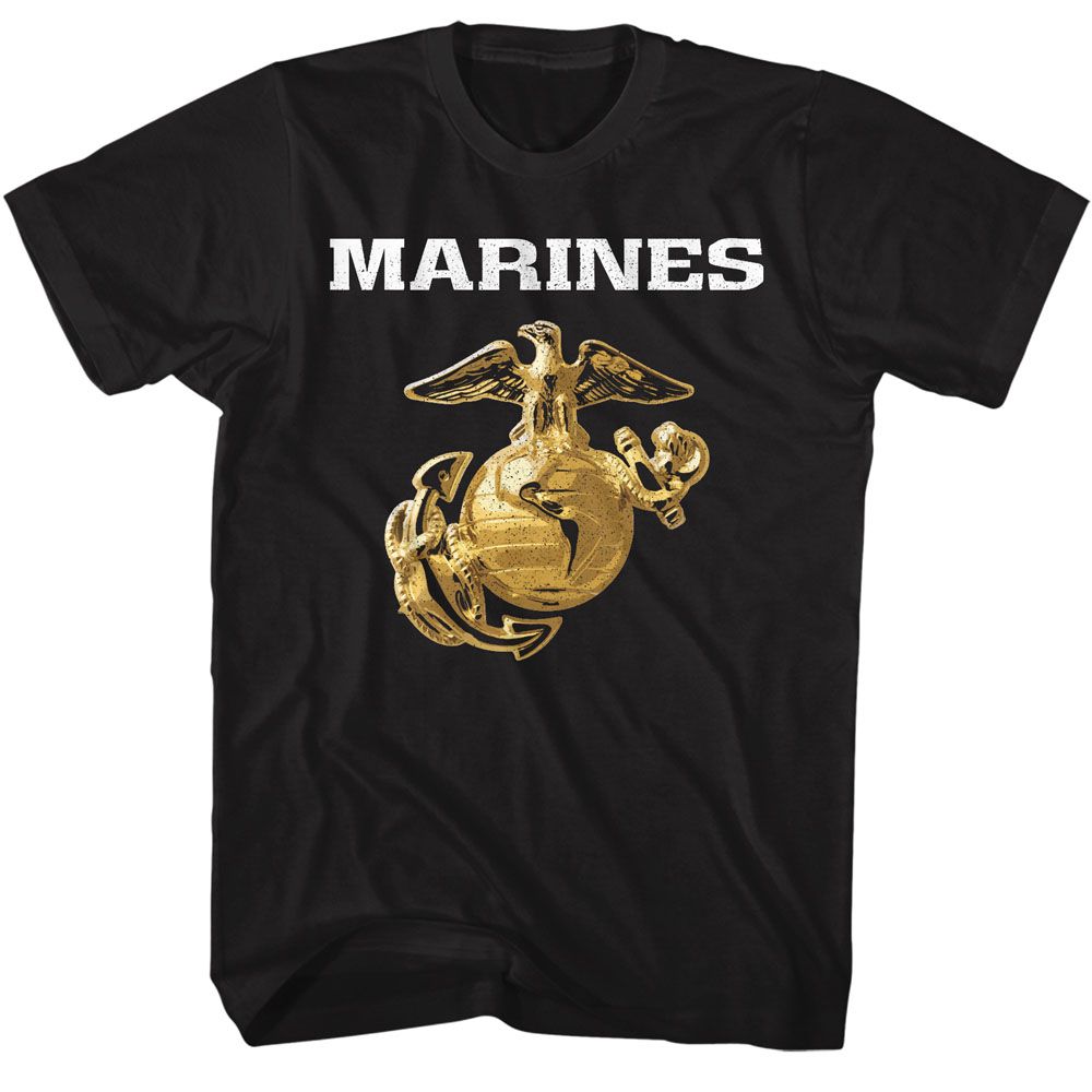Marines - US Marines Enlisted Emblem - Short Sleeve - Adult - T-Shirt