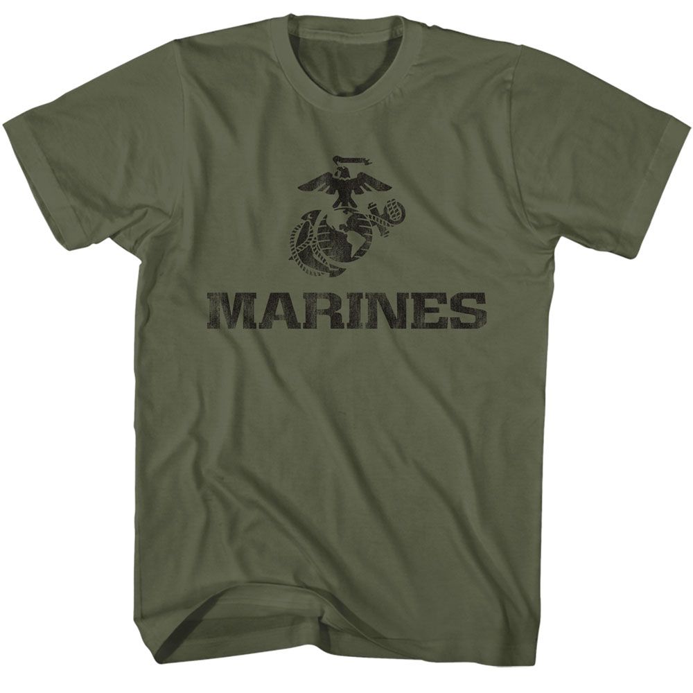 Marines - US Marines Eagle & Globe - Short Sleeve - Adult - T-Shirt