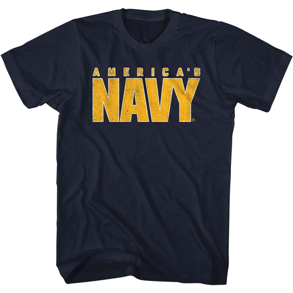 Navy - America's - Short Sleeve - Adult - T-Shirt