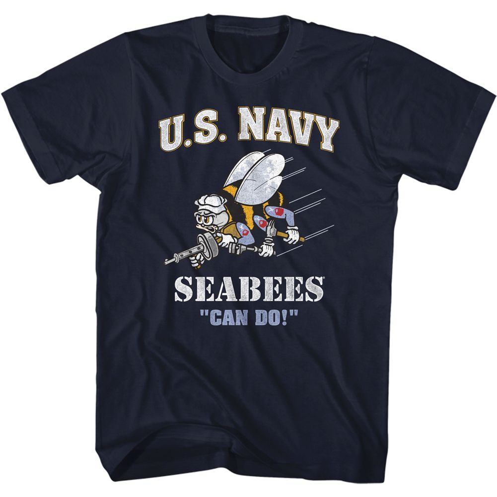 Navy - Seabees - Short Sleeve - Adult - T-Shirt
