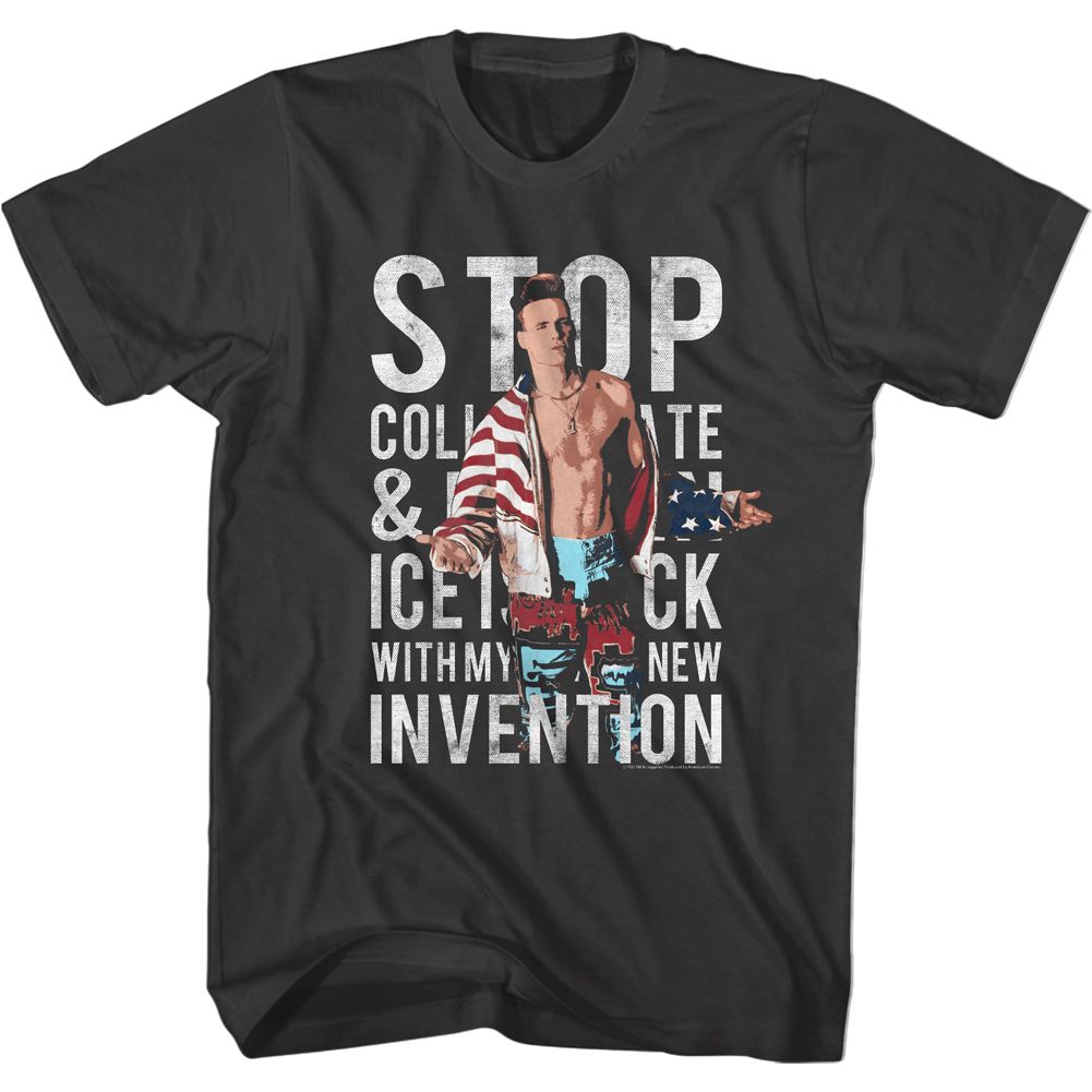 Vanilla Ice - Stop - Short Sleeve - Adult - T-Shirt