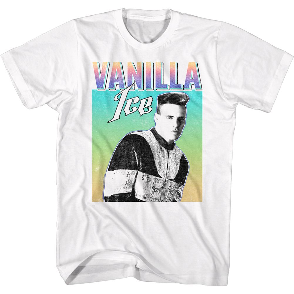 Vanilla Ice - Vanilla Gradient - Short Sleeve - Adult - T-Shirt