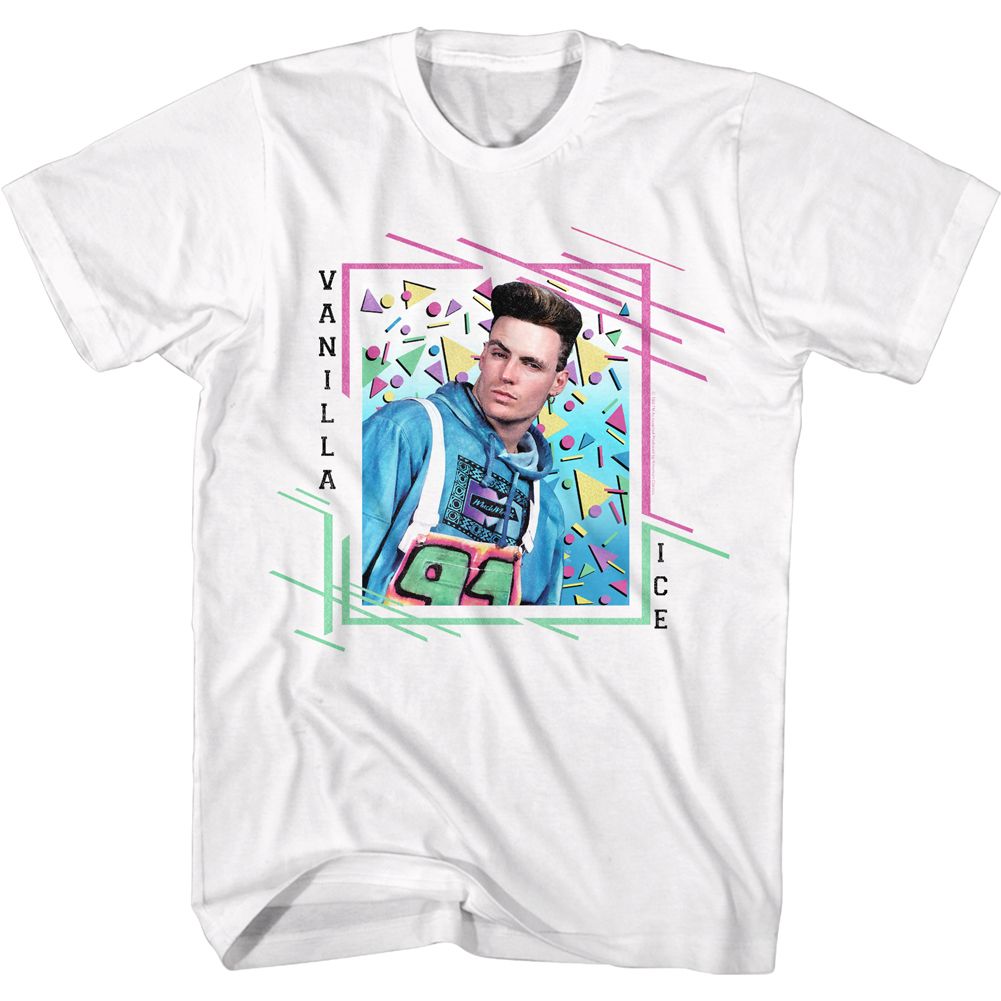 Vanilla Ice - Triangles - Short Sleeve - Adult - T-Shirt