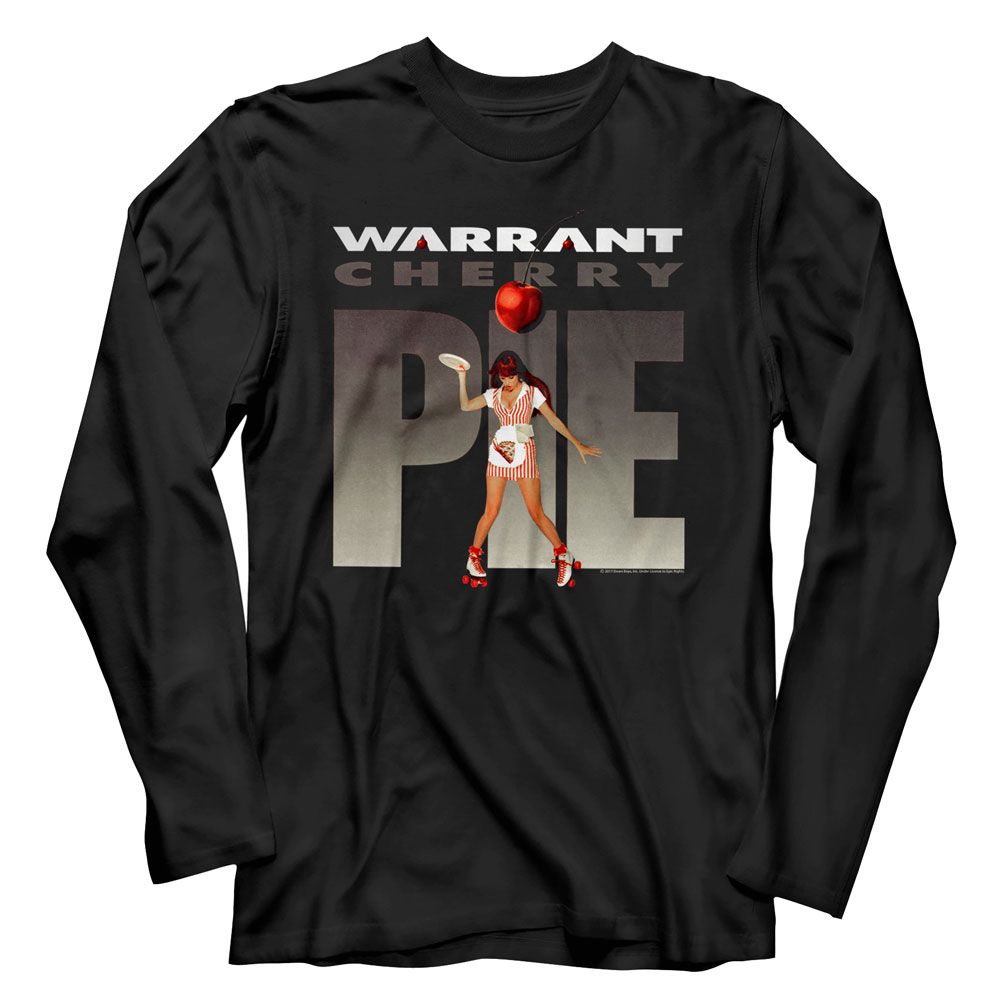 Warrant - Cherry Pie - Long Sleeve - Adult - T-Shirt