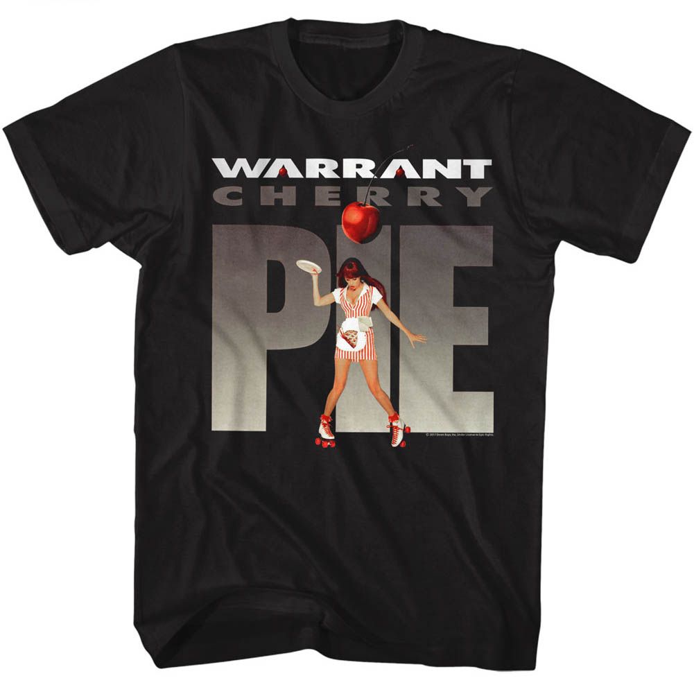 Warrant - Cherry Pie - Short Sleeve - Adult - T-Shirt