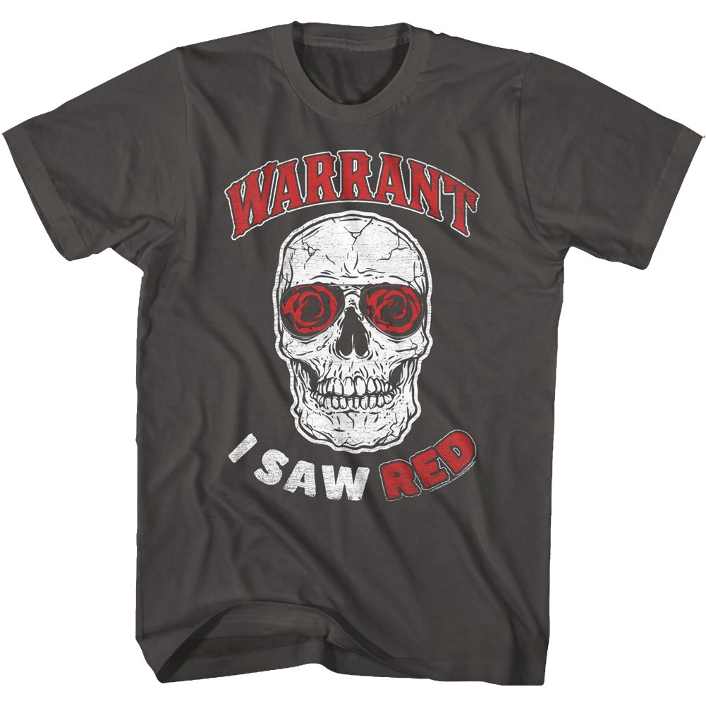 Warrant - I Saw Red - Short Sleeve - Adult - T-Shirt
