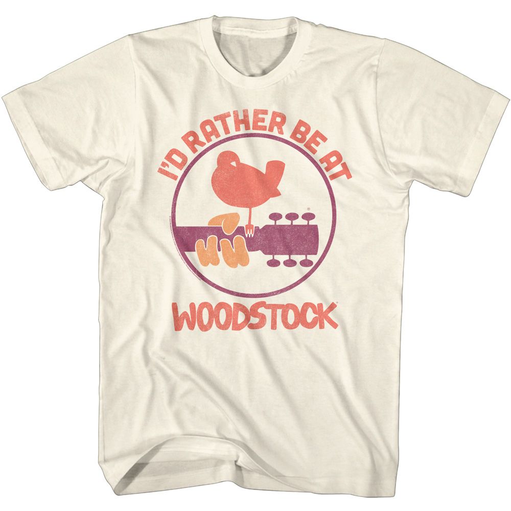 Woodstock - Id Rather Be - Short Sleeve - Adult - T-Shirt