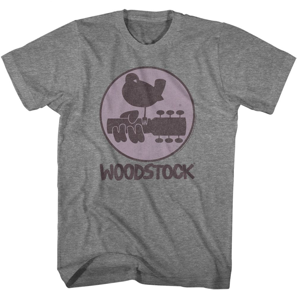 Woodstock - Logo - Short Sleeve - Heather - Adult - T-Shirt