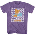 Woodstock - Stacked - Short Sleeve - Heather - Adult - T-Shirt