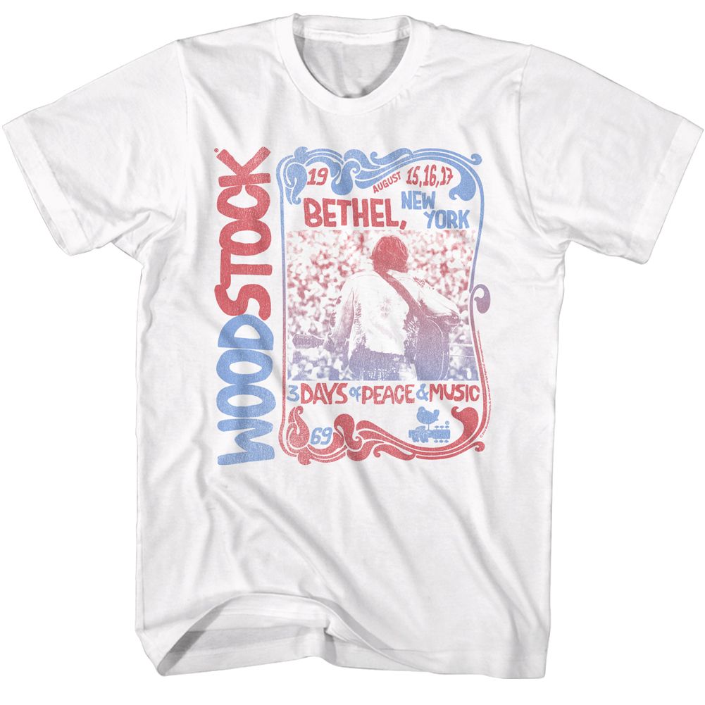 Woodstock - Nouveau Border - Short Sleeve - Adult - T-Shirt