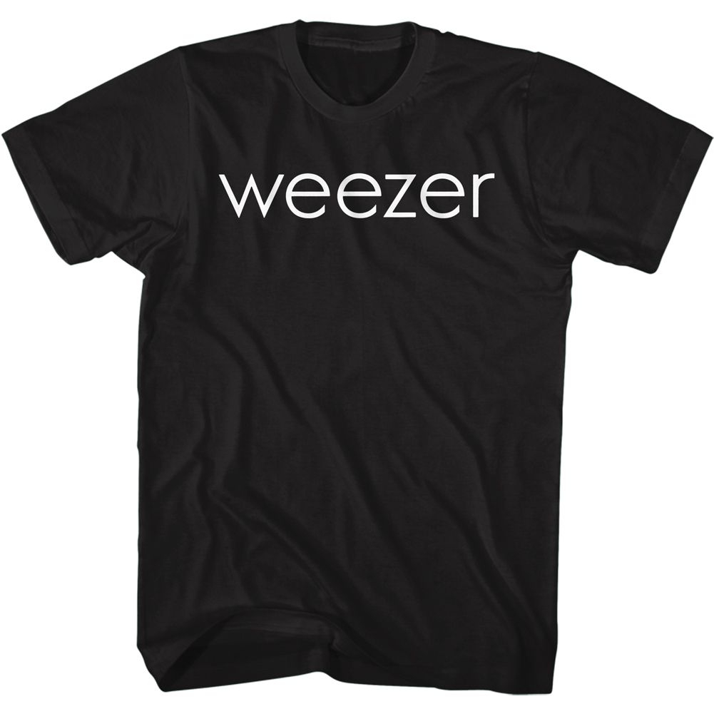 Weezer - White Logo - Short Sleeve - Adult - T-Shirt