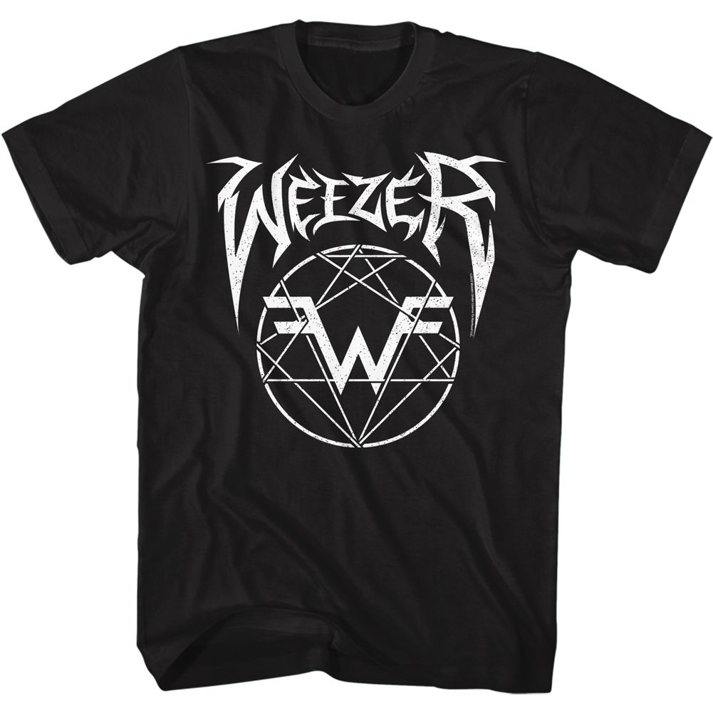 Weezer - Metal Logo - Short Sleeve - Adult - T-Shirt