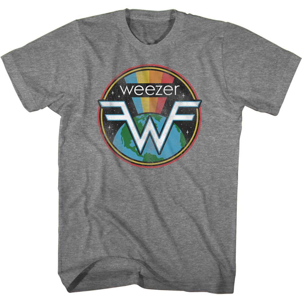 Weezer - Space Weez - Short Sleeve - Heather - Adult - T-Shirt