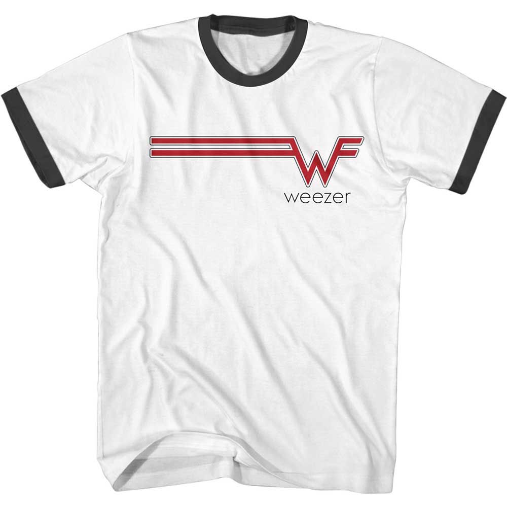 Weezer - W Streak - Short Sleeve - Adult - Ringer T-Shirt