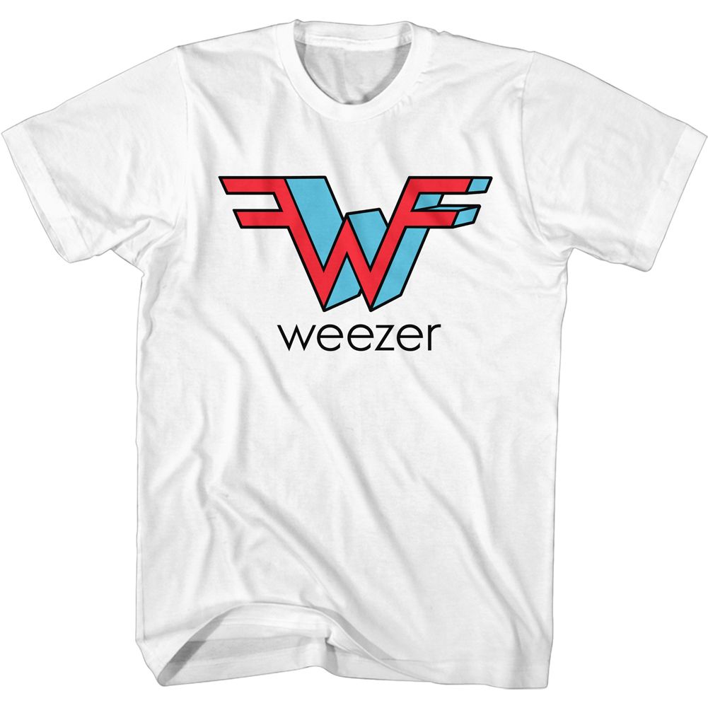 Weezer - 3D W - Short Sleeve - Adult - T-Shirt