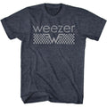 Weezer - Checkered - Short Sleeve - Heather - Adult - T-Shirt