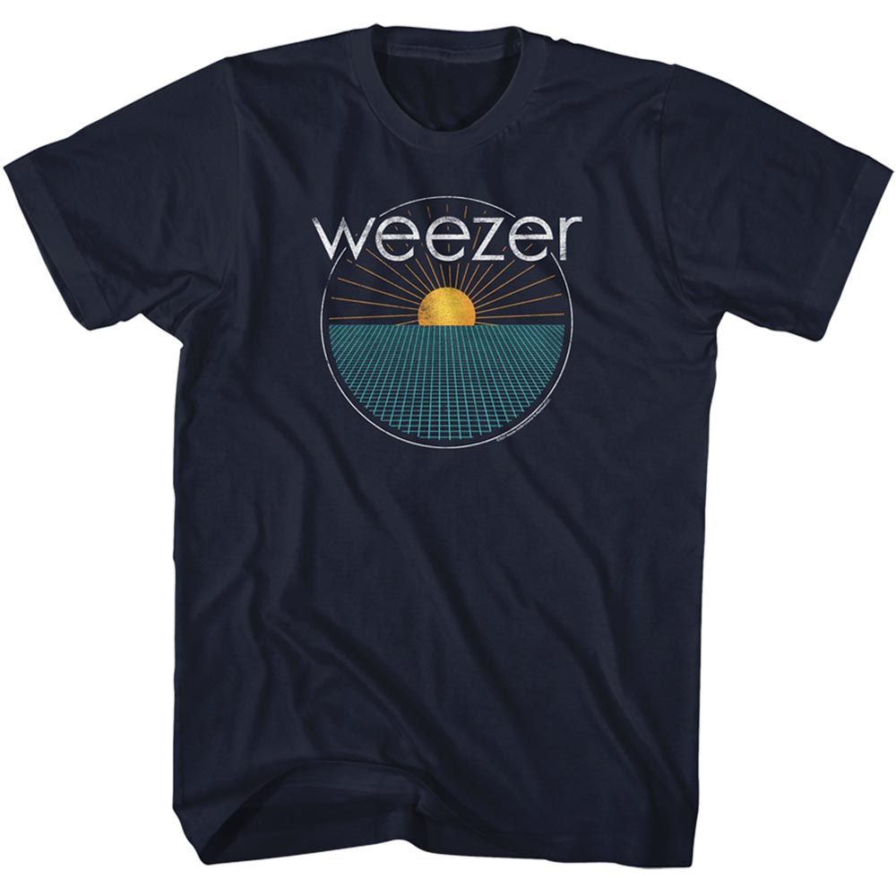Weezer - Sun Rays - Short Sleeve - Adult - T-Shirt