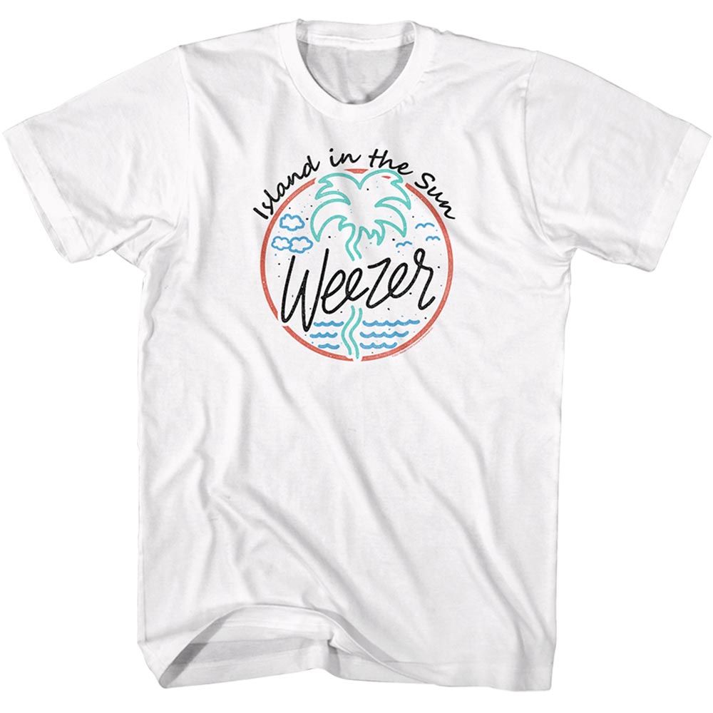 Weezer - Island In The Sun - Short Sleeve - Adult - T-Shirt