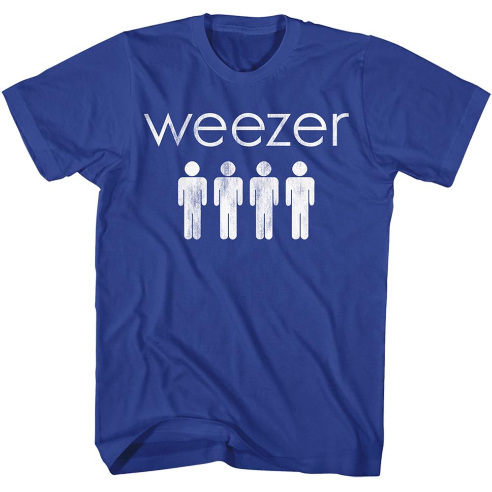 Weezer - 4 Dudes - Short Sleeve - Adult - T-Shirt