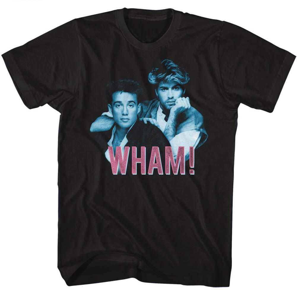 Wham - Blue Pink - Short Sleeve - Adult - T-Shirt