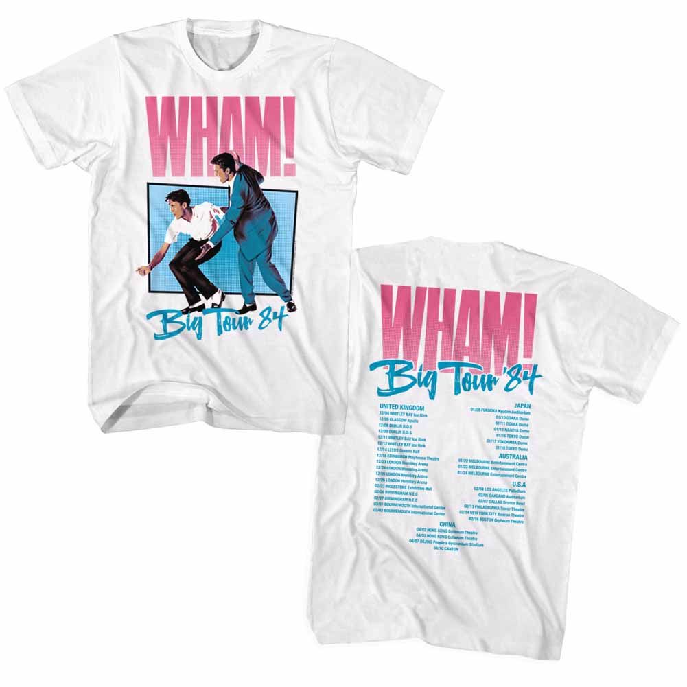 Wham - Big Tour - Short Sleeve - Adult - T-Shirt