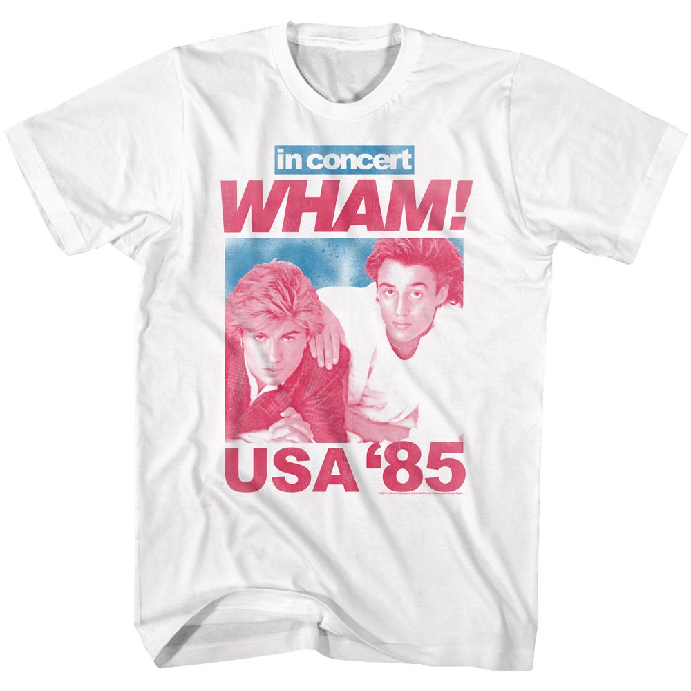 Wham - USA 85 - Short Sleeve - Adult - T-Shirt