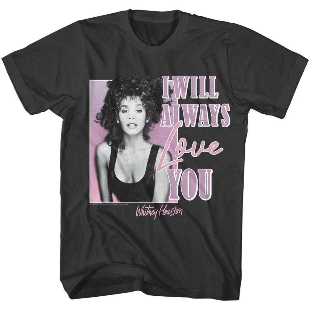 Whitney Houston - I Will Always Love You - Short Sleeve - Adult - T-Shirt