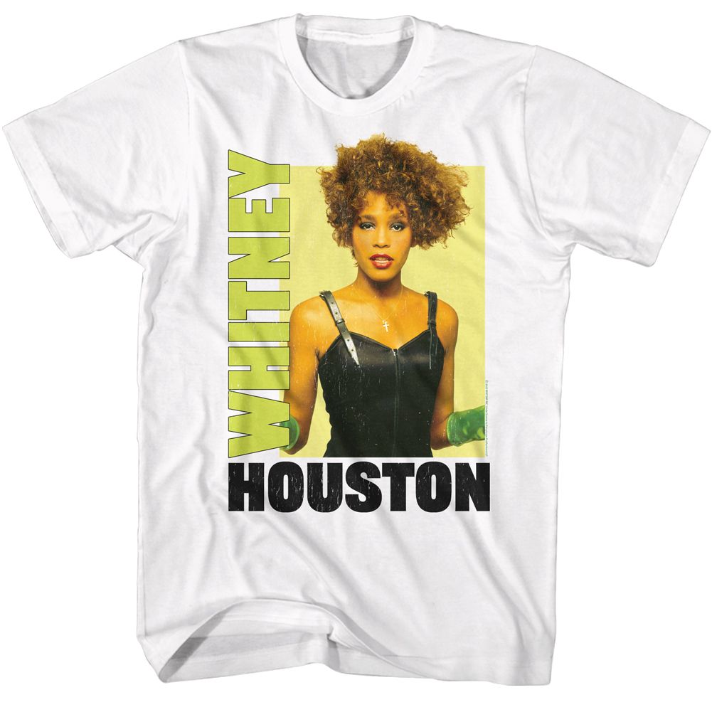 Whitney Houston - With Gloves Box - Short Sleeve - Adult - T-Shirt