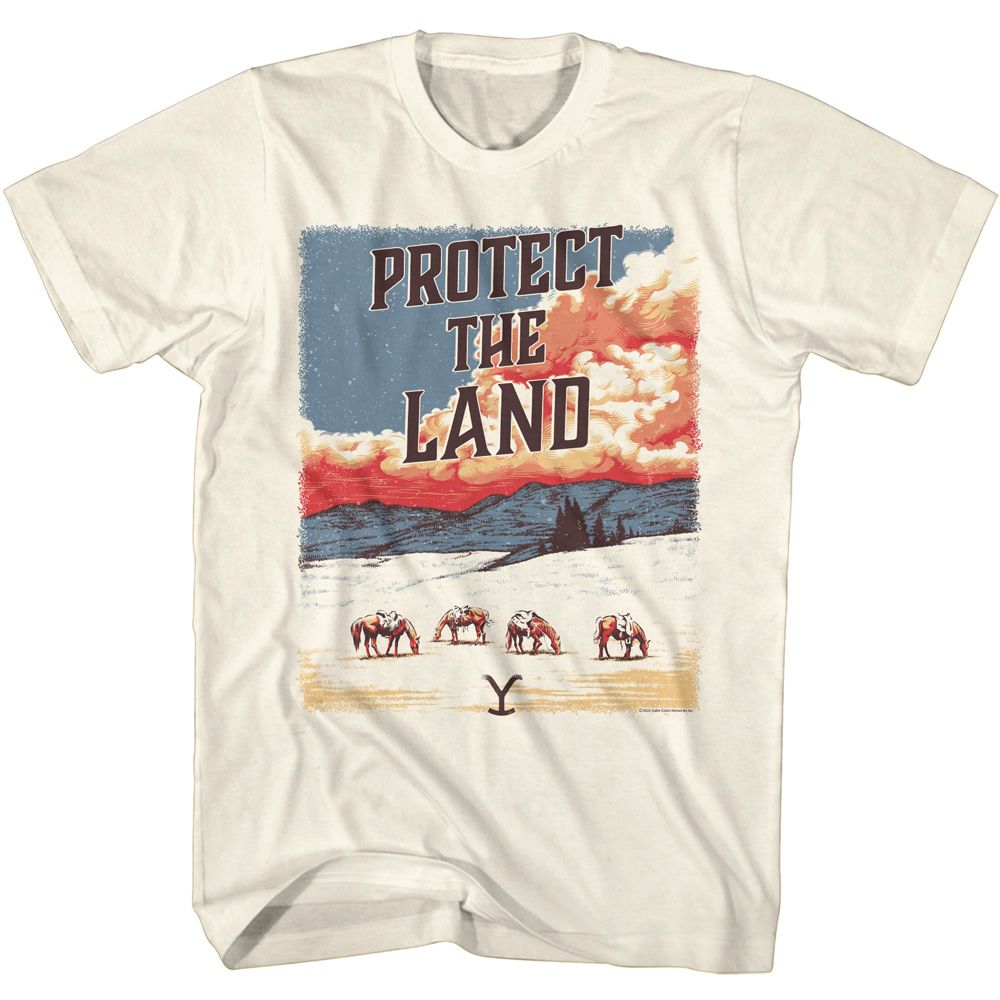 Yellowstone - Protect The Land - Short Sleeve - Adult - T-Shirt