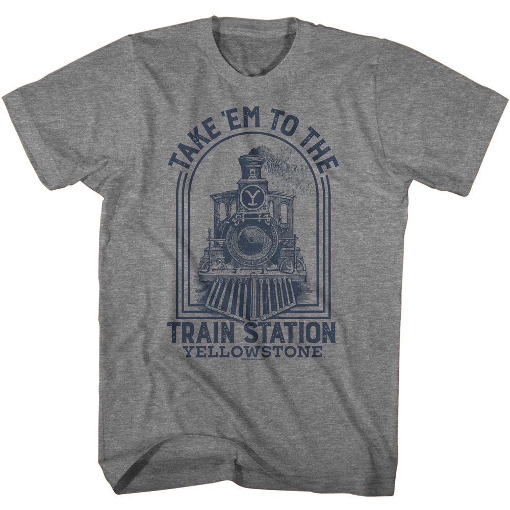 Yellowstone - To The Train Station - Short Sleeve - Adult - T-Shirt