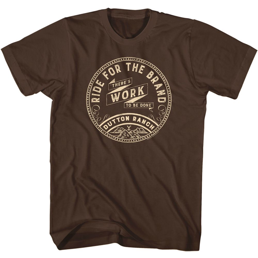 Yellowstone - Ride For The Brand - Short Sleeve - Adult - T-Shirt