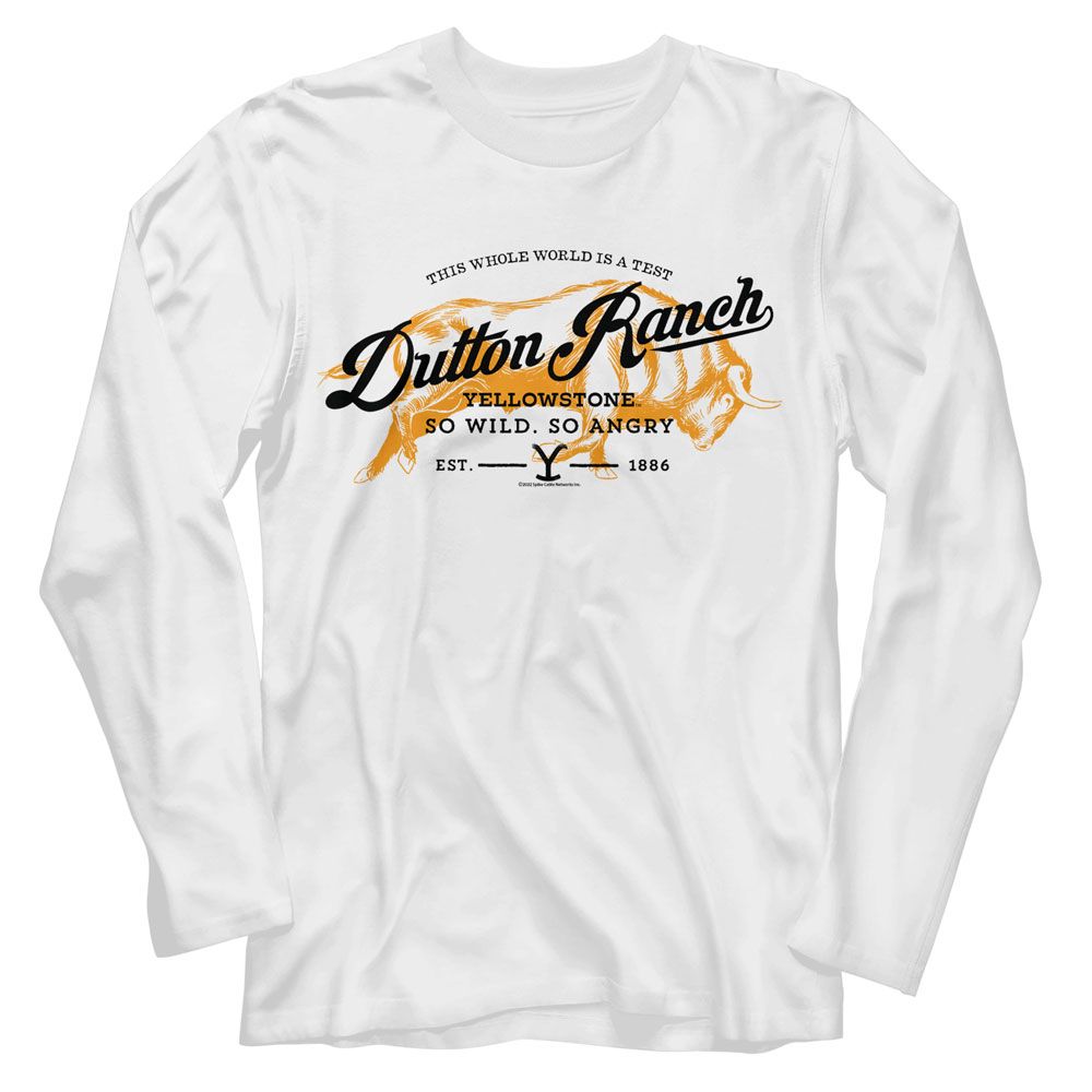 Yellowstone - Dutton Ranch Buffalo - Long Sleeve - Adult - T-Shirt