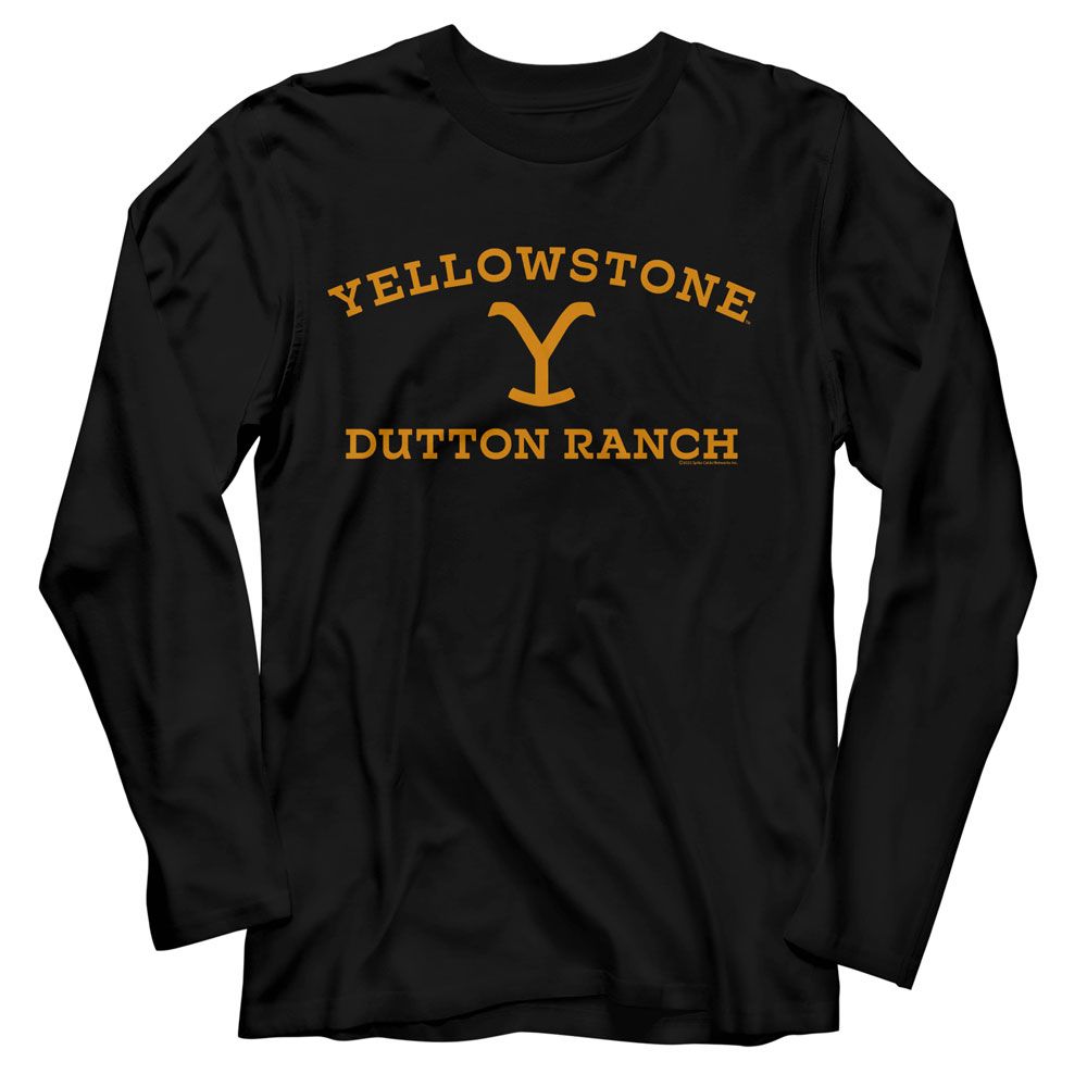 Yellowstone - Light Logo - Long Sleeve - Adult - T-Shirt