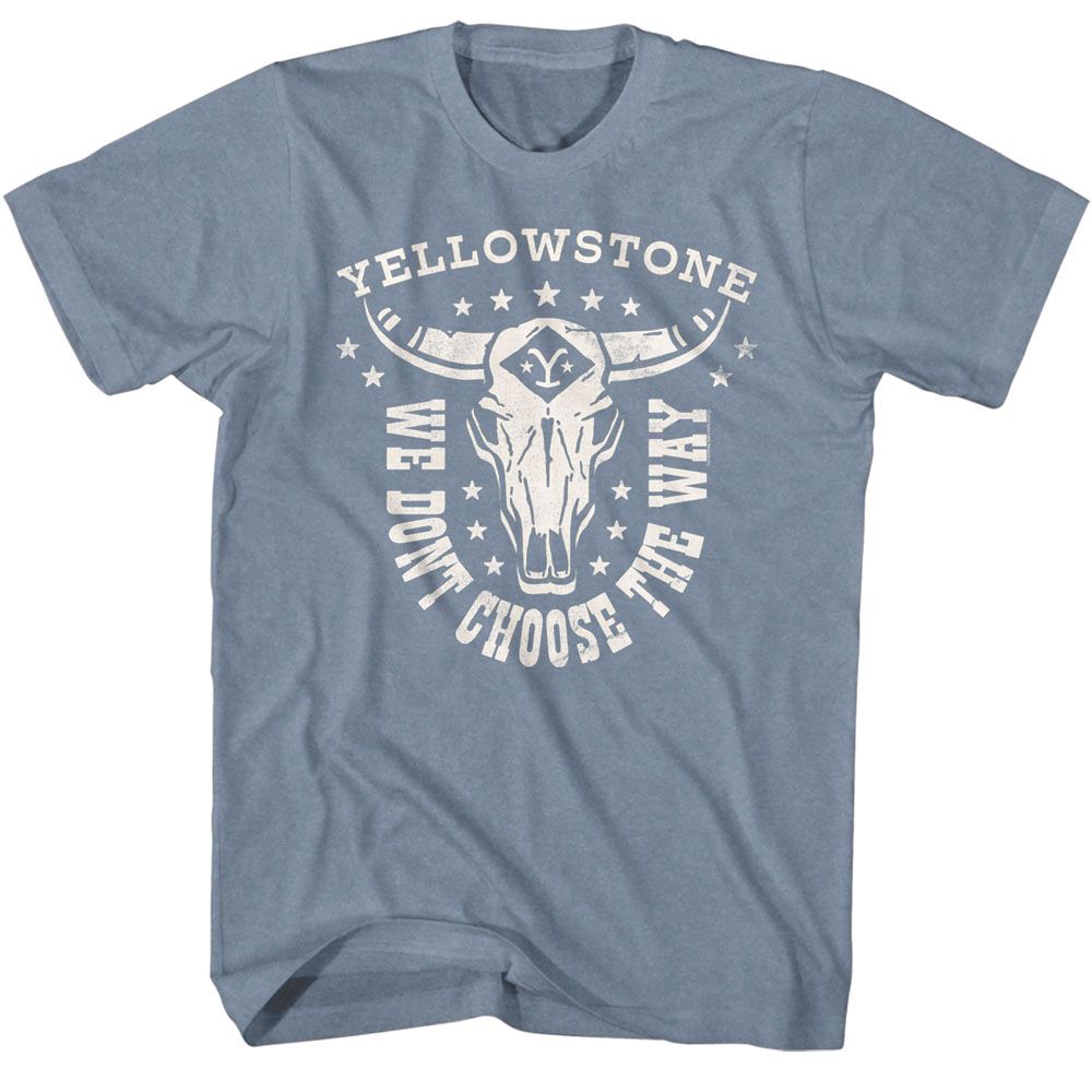 Yellowstone - We Dont Choose The Way - Short Sleeve - Heather - Adult - T-Shirt