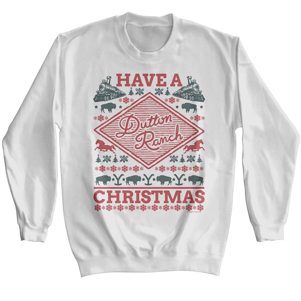 Yellowstone - Dutton Ranch Christmas - Long Sleeve - Adult - Sweatshirt