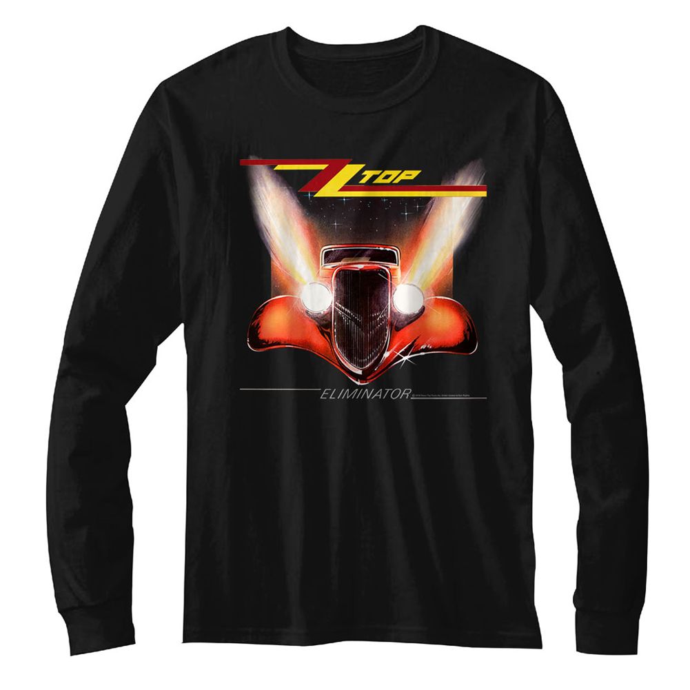 Zz Top - Eliminator Cover - Long Sleeve - Adult - T-Shirt